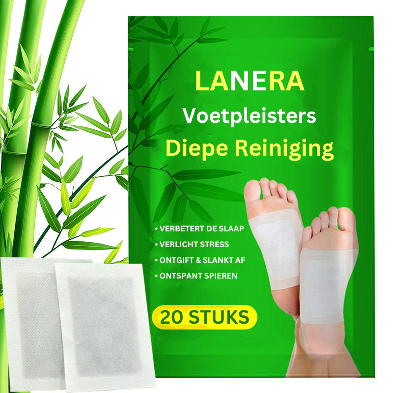 Lanera Detox voetpleisters (20 Stuks)